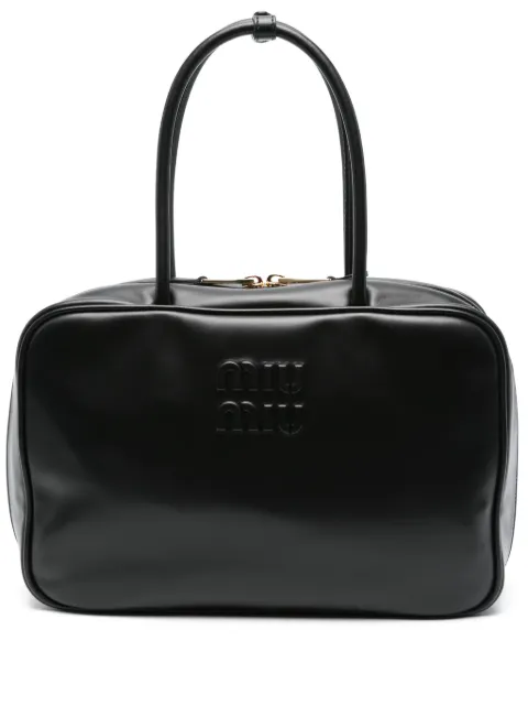 Miu Miu сумка на плечо с тисненым логотипом