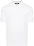 ERALDO knitted cotton polo shirt - White