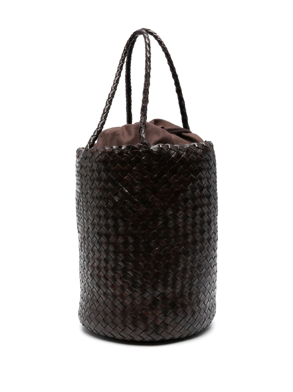 Shop Dragon Diffusion Jacky Leather Bucket Bag In Brown