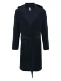 Hanro terry-cloth cotton robe - Blue