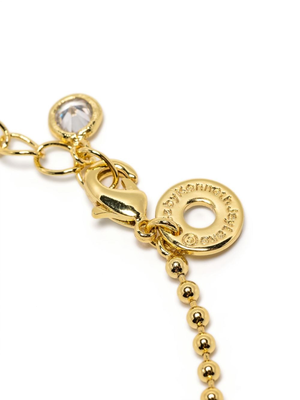 Kenneth Jay Lane Crystal embellished bracelet - Goud