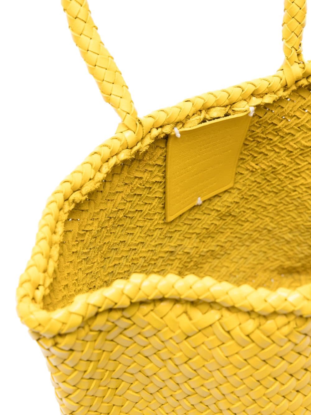 Shop Dragon Diffusion Small Grace Tote Bag In Yellow