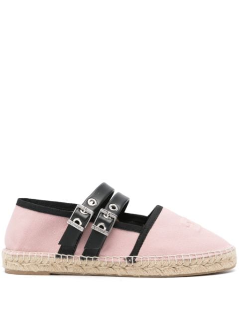 GANNI buckle-detail espadrilles