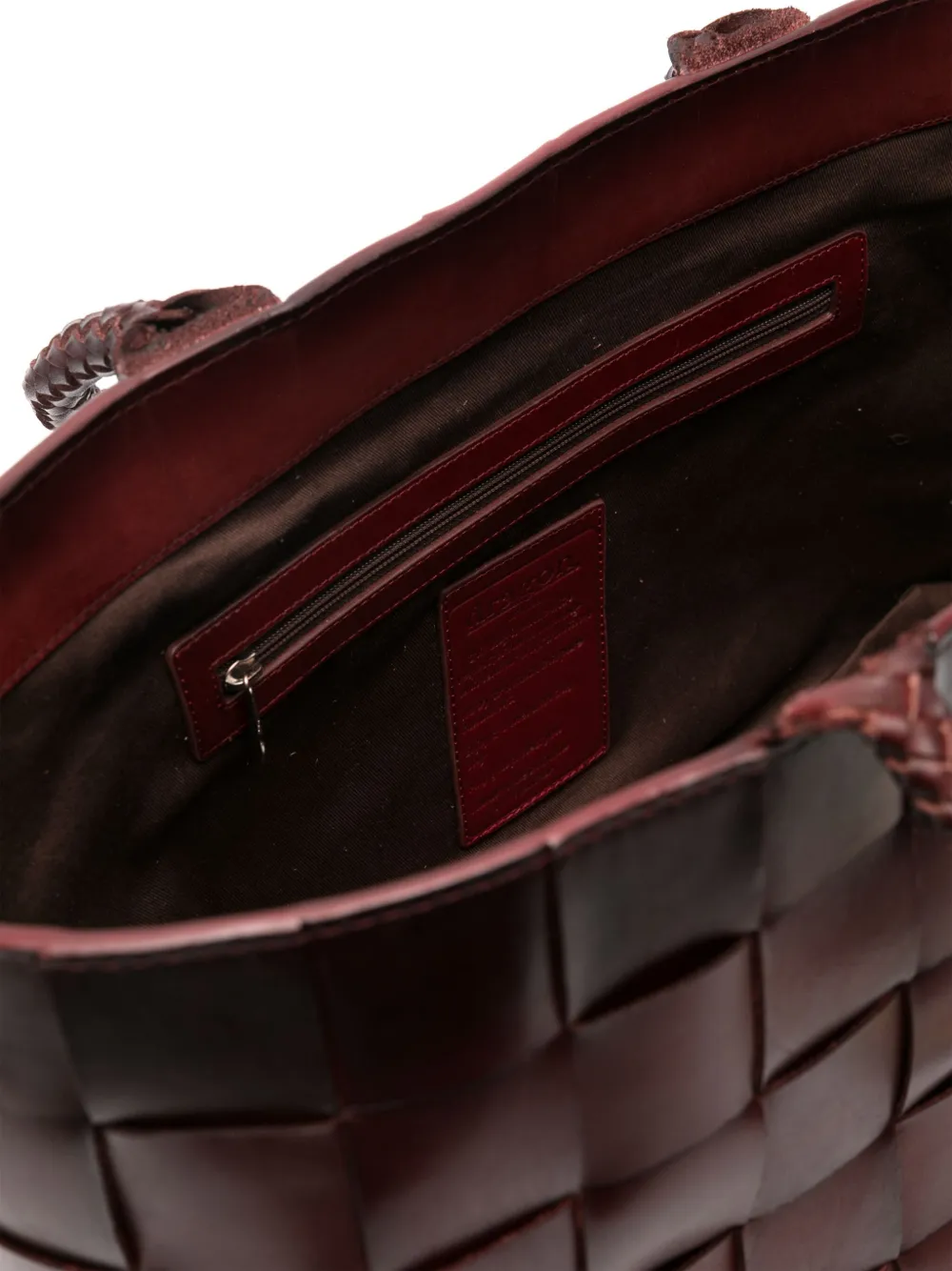 DRAGON DIFFUSION Japan leren shopper Rood