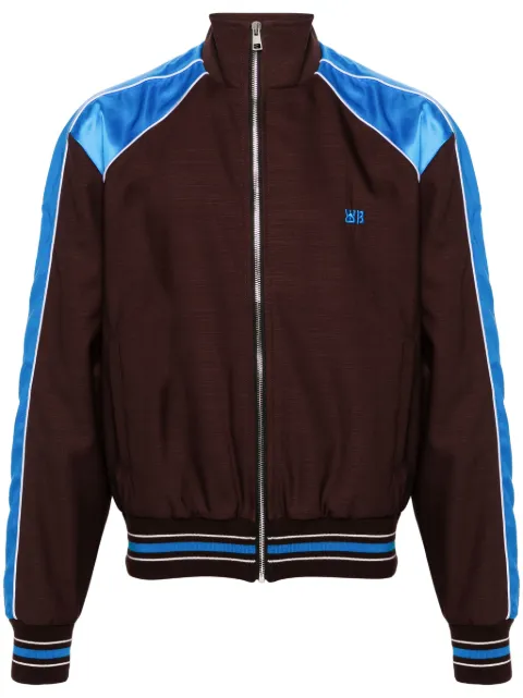 Wales Bonner Courage zip-up track jacket