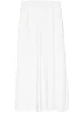 Juun.J pleated wide-leg trousers - White
