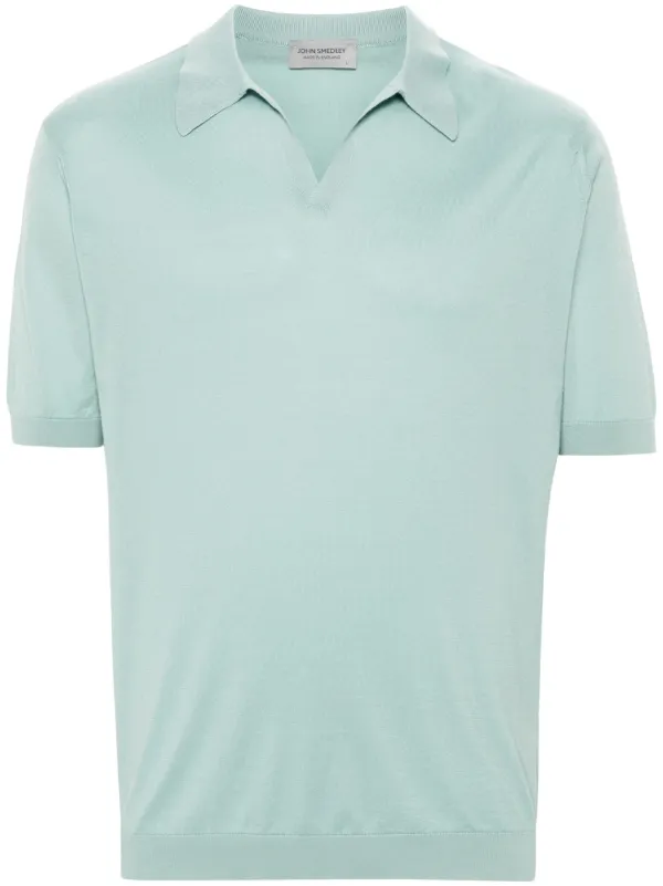 Tシャツ・カットソー JOHN SMEDLEY SS25 Polo shirts (NOAH BLACK) John Smedley Cotton Noah Polo Shirt | Harrods US