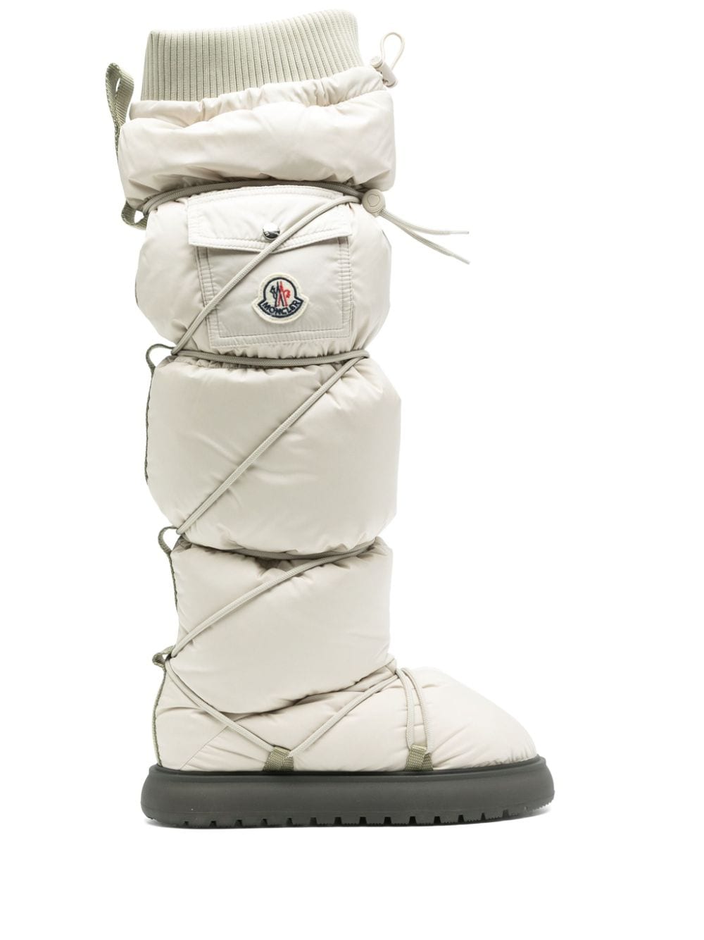 Image 1 of Moncler Gaia quilted knee-high boots