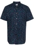 PS Paul Smith polka dot-print cotton shirt - Blue