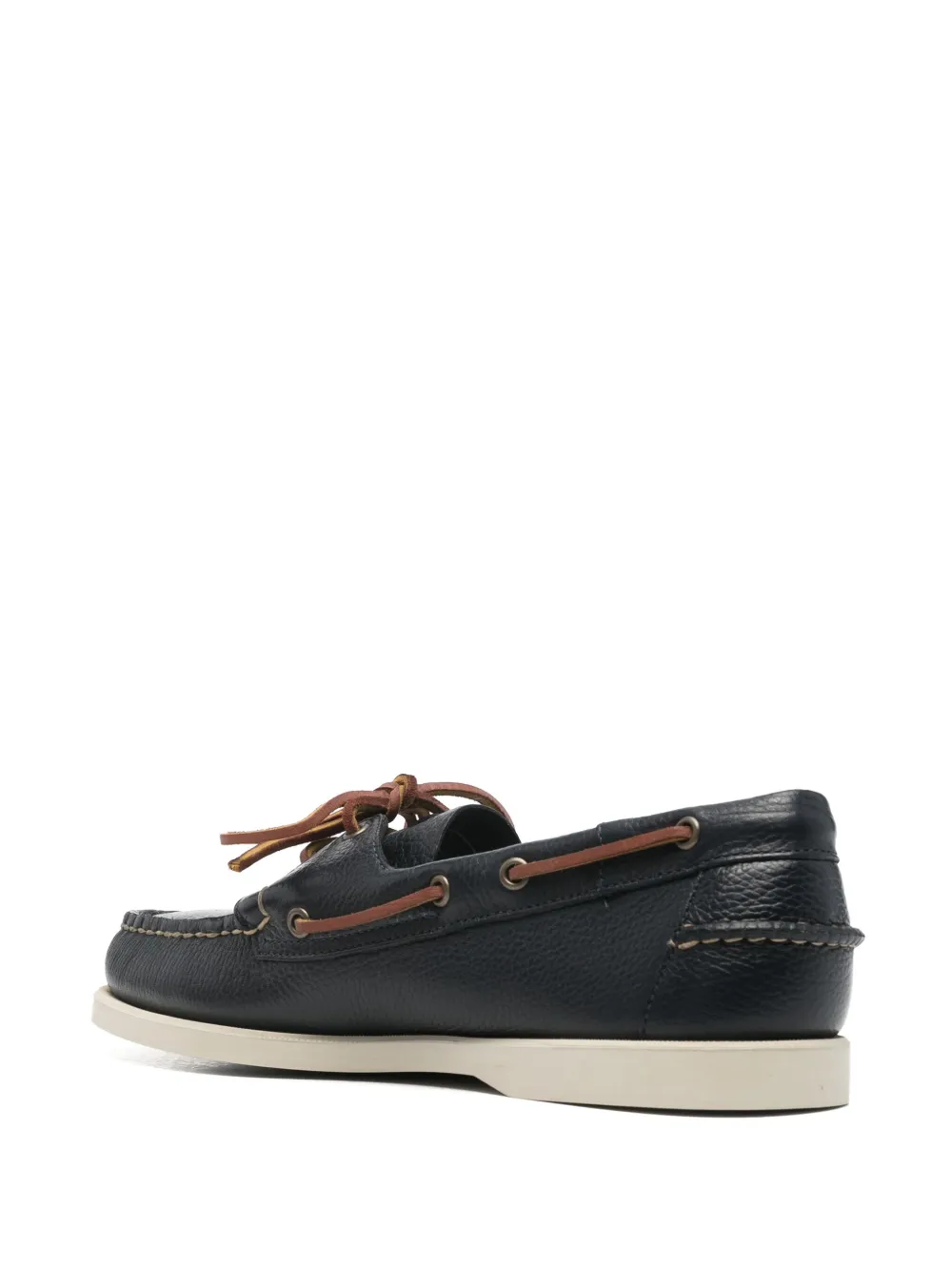 Portland Martellato Leather Boat Shoes