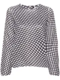 Comme Des Garçons Comme Des Garçons star-print knitted T-shirt - Brown