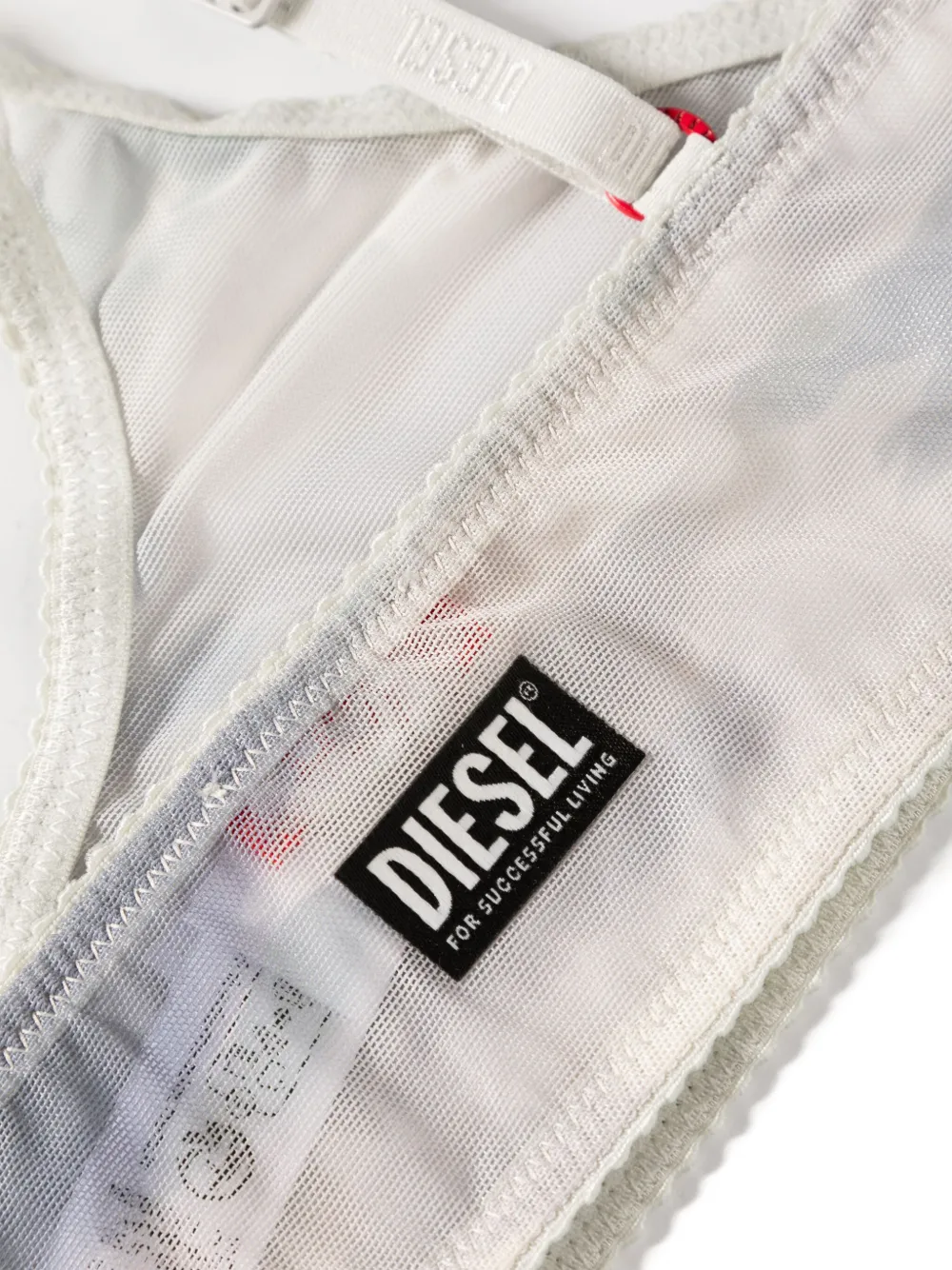Diesel Bh met camouflageprint Grijs
