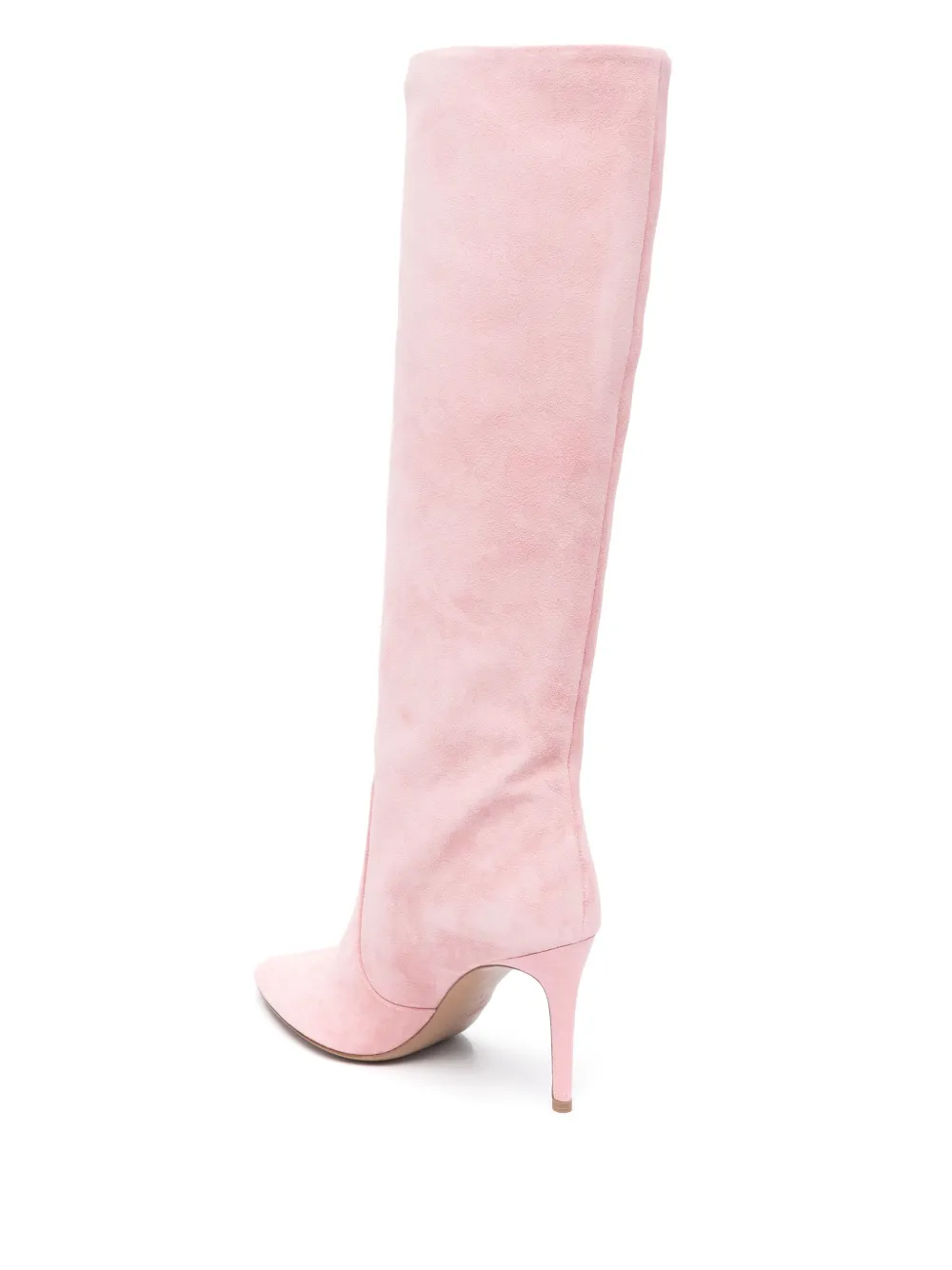 Paris Texas 85mm suede boots Pink