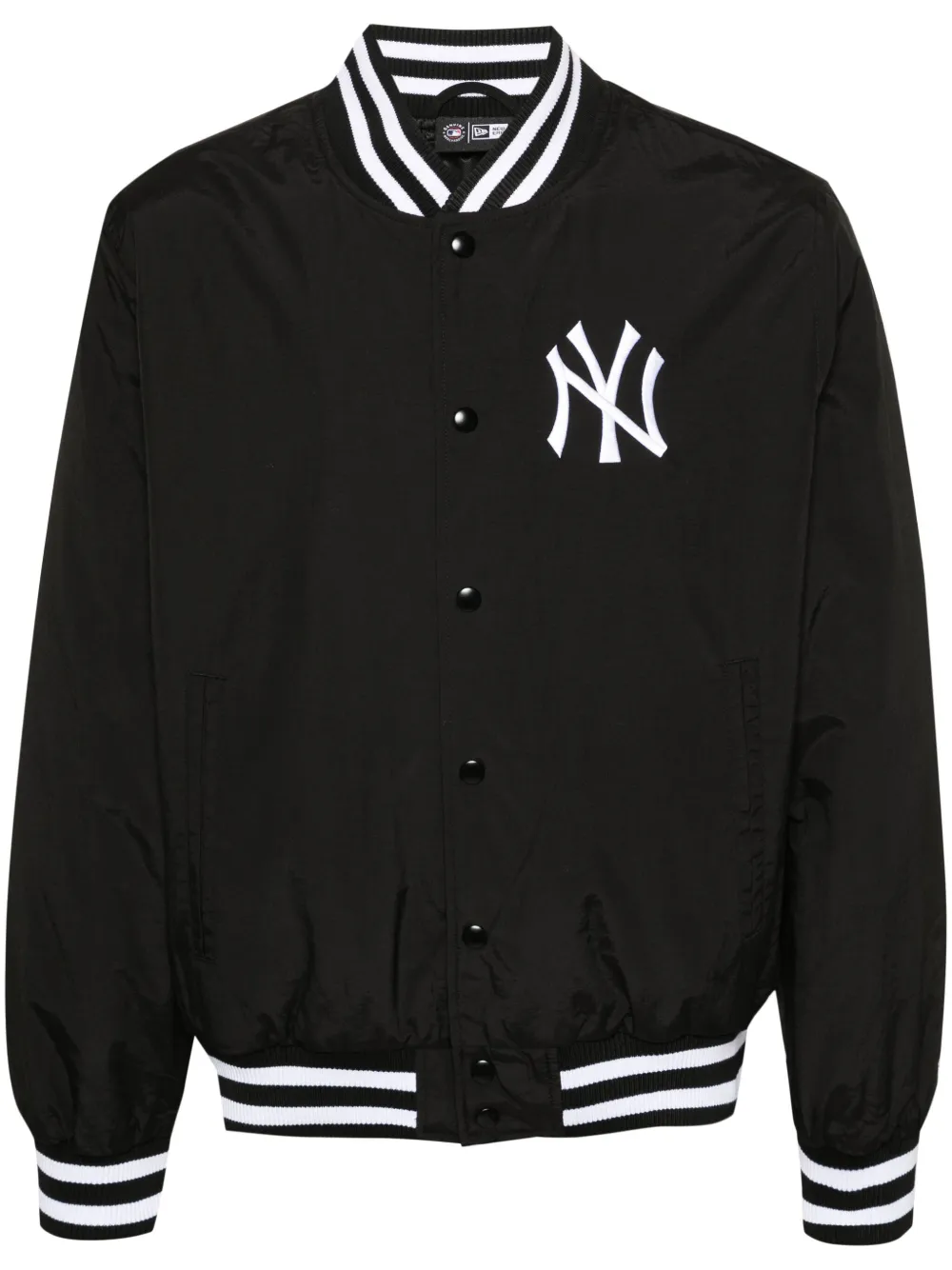 NEW ERA CAP logo-embroidered bomber jacket | Black | Image 1