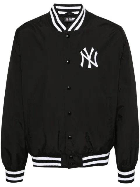 NEW ERA CAP logo-embroidered bomber jacket