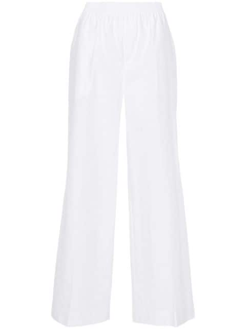 P.A.R.O.S.H. wide-leg cotton trousers