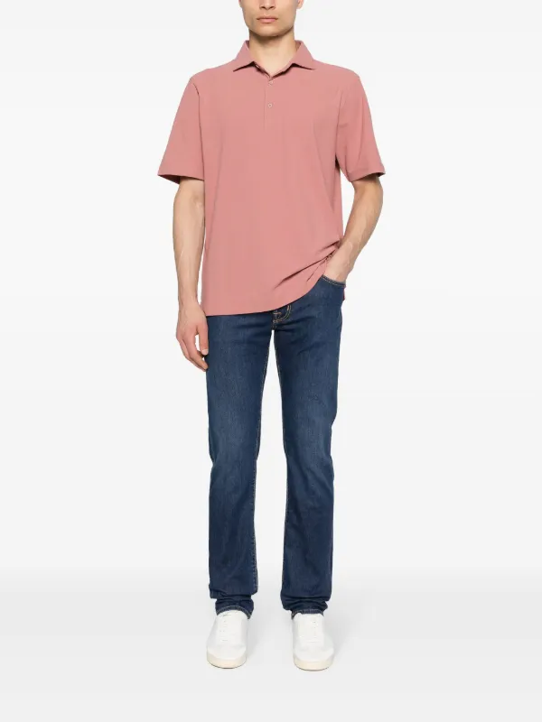 Lardini ショートスリーブ ポロシャツ | ピンク | FARFETCH JP