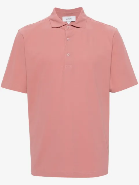 Lardini polo en coton à manches courtes