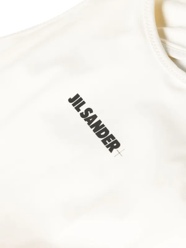 【JIL SANDER】 ジルサンダー レディース ロゴ ワンピース 水着 Jil Sander ロゴ ワンピース水着 | ブラック | FARFETCH JP