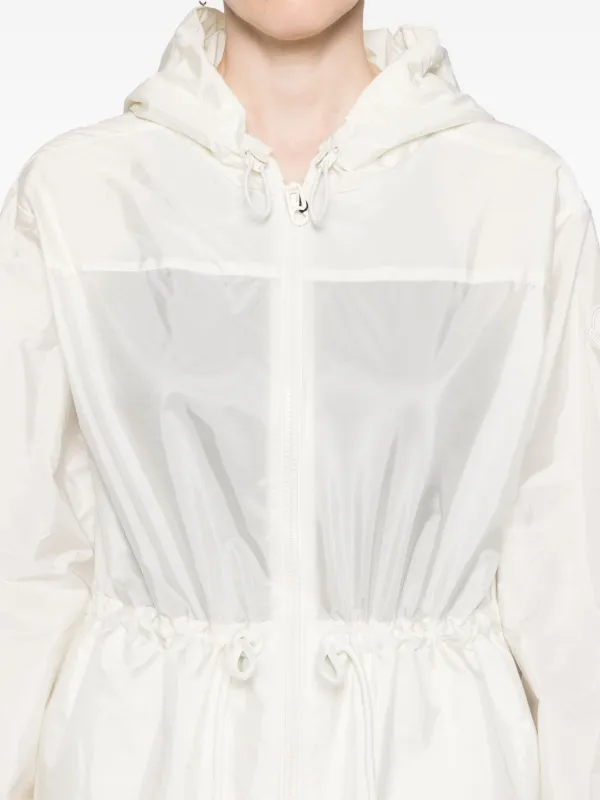 【MONCLER】FILIRIA HOODED JACKET Moncler Filtra Hooded Jacket | White | FARFETCH