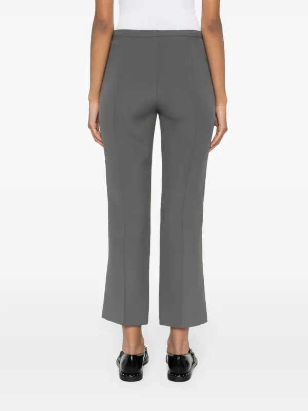 Blanca Vita Pleomele Cropped Trousers Grey FARFETCH EG