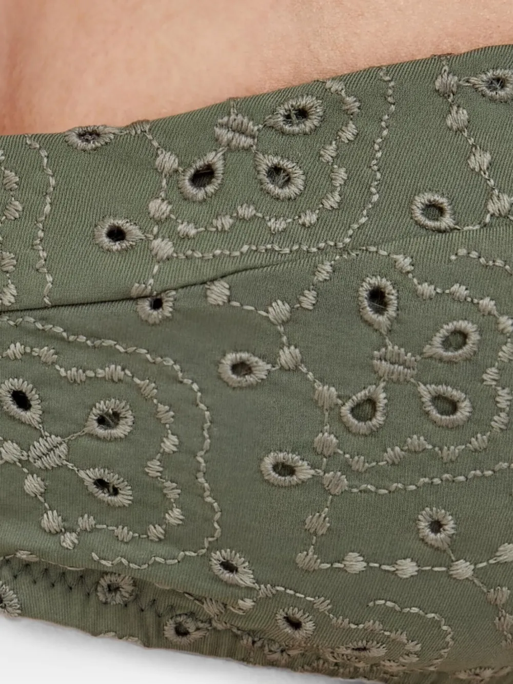 Polo Ralph Lauren Bikinitop met ringlets Groen