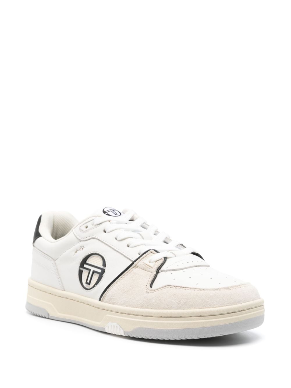 Shop Sergio Tacchini Prime Shot Da Sneakers In White