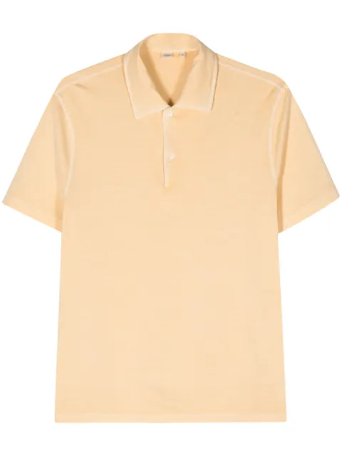 ASPESI button-up cotton polo shirt