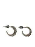 Panconesi double-hoop earrings - Silver