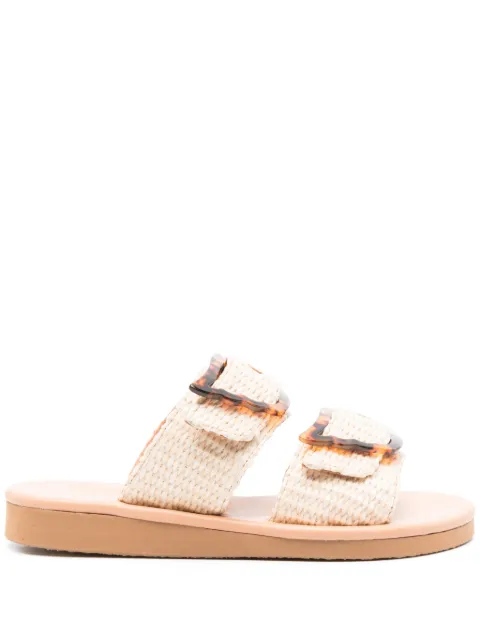 Ancient Greek Sandals Iaso straw sandals