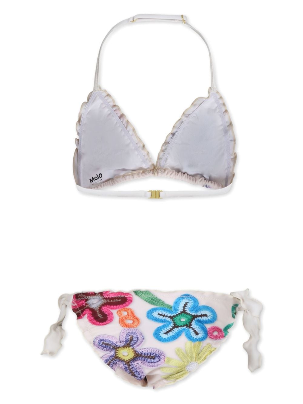 Molo Bikini met bloemenprint Wit