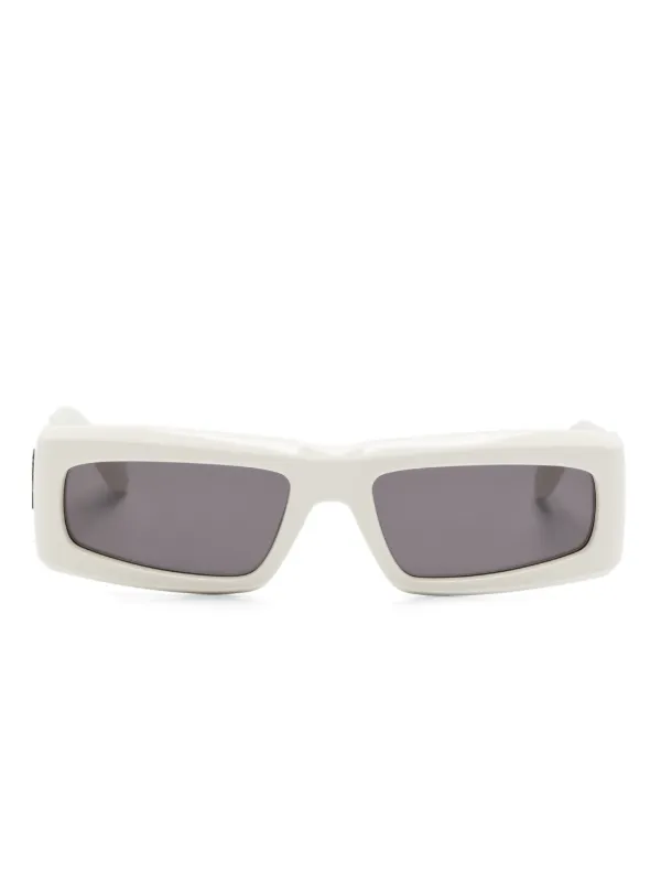 【関税込み】Palm Angels ホワイト Yreka サングラス Palm Angels White Yreka Sunglasses - Accessories - BeyondStyle