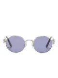 Jean Paul Gaultier round-frame sunglasses - Silver