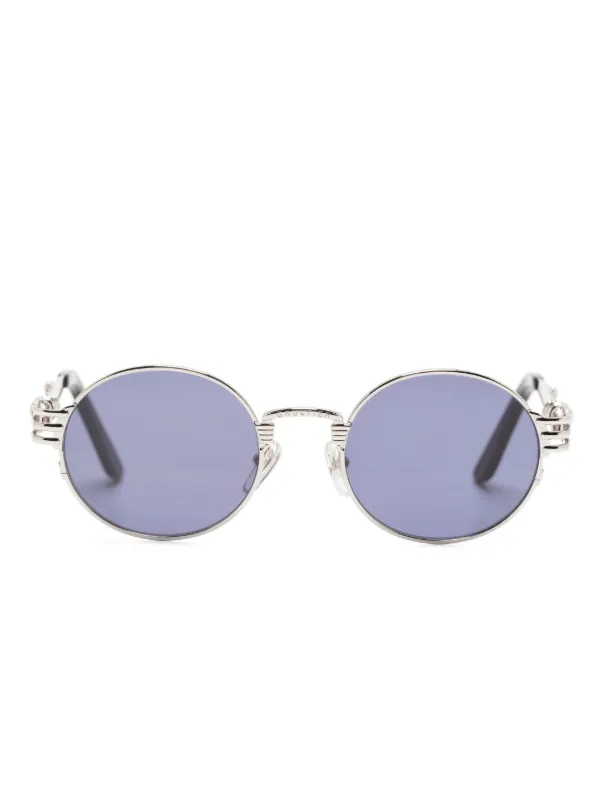 lunette ronde argent