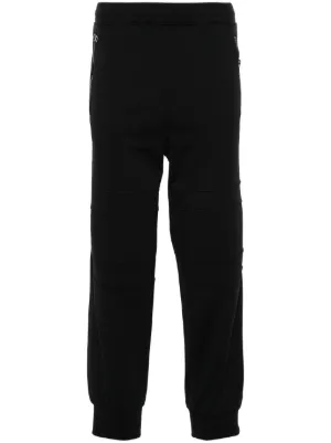 Neil Barrett low-rise Elasticated Track Pants | Black | FARFETCH