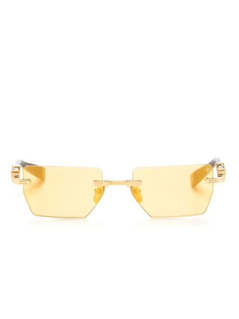 Balmain Eyewear Pierre geometric-frame sunglasses