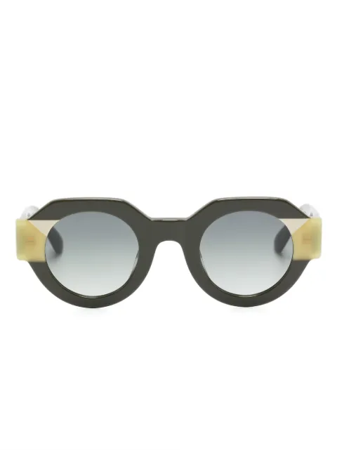 Kaleos Foote geometric-frame sunglasses