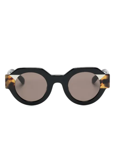 Kaleos Foote geometric-frame sunglasses