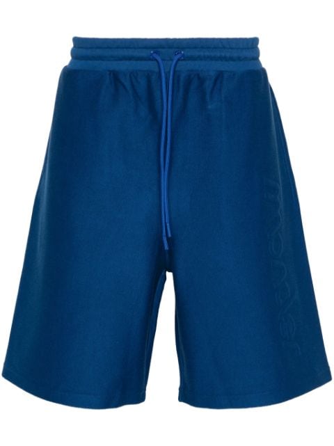 Moncler logo-embossed track shorts