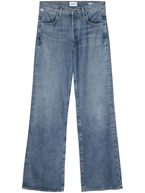 Citizens of Humanity mid-wash wide-leg jeans