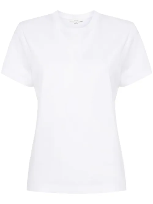 T-shirt en coton à col rond - Vince - Modalova