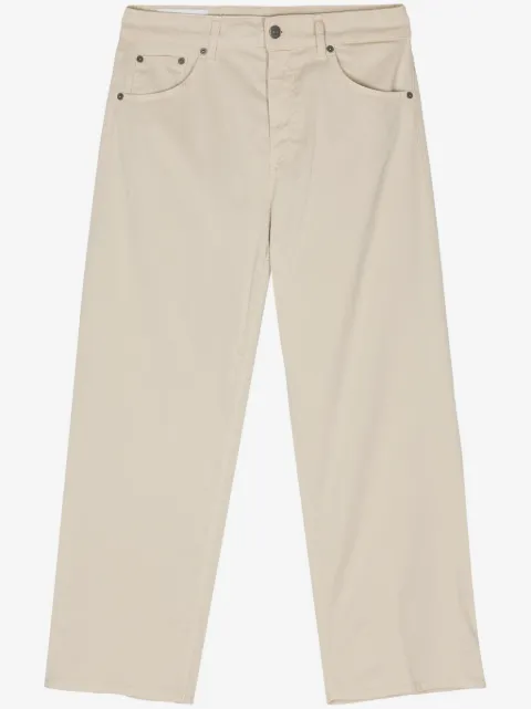 DONDUP mid-rise straight-leg trousers   
