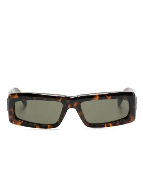 Palm Angels Yreka rectangle-frame sunglasses