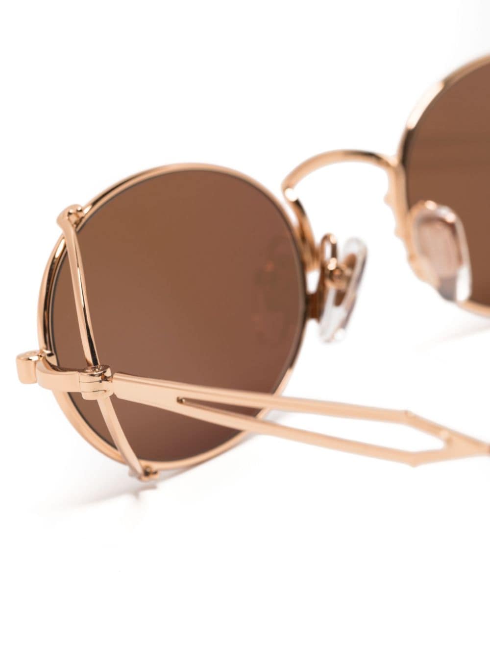 Jean Paul Gaultier round-frame sunglasses Goud