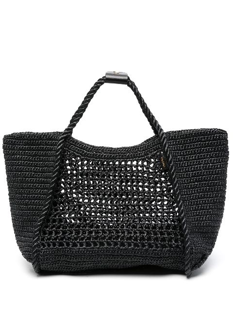 Max Mara medium Marine Raffia-effect tote bag Women