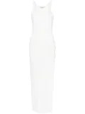 MANURI Satellite maxi dress - White