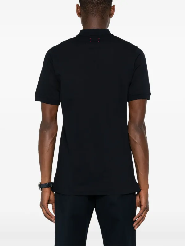 Kiton piqué-weave Polo Shirt | Blue | FARFETCH