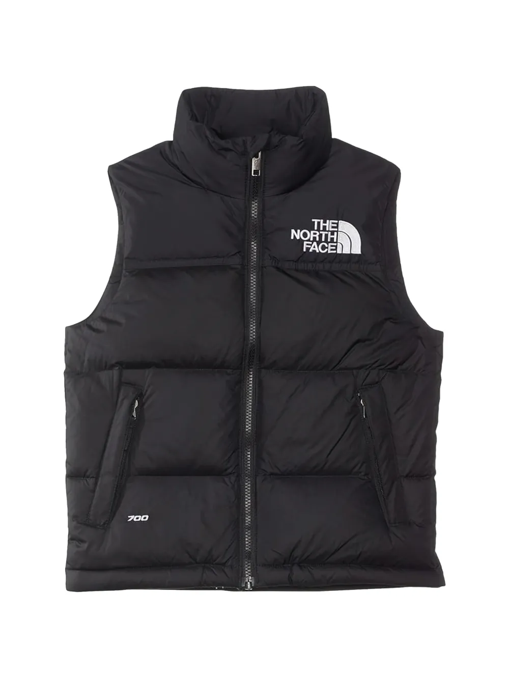 The North Face Kids 1996 Retro logo-detail gilet - Schwarz