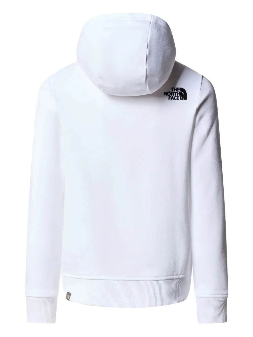 The North Face Kids Hoodie met logoprint Wit
