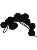 P.A.R.O.S.H. flower hair pin - Black